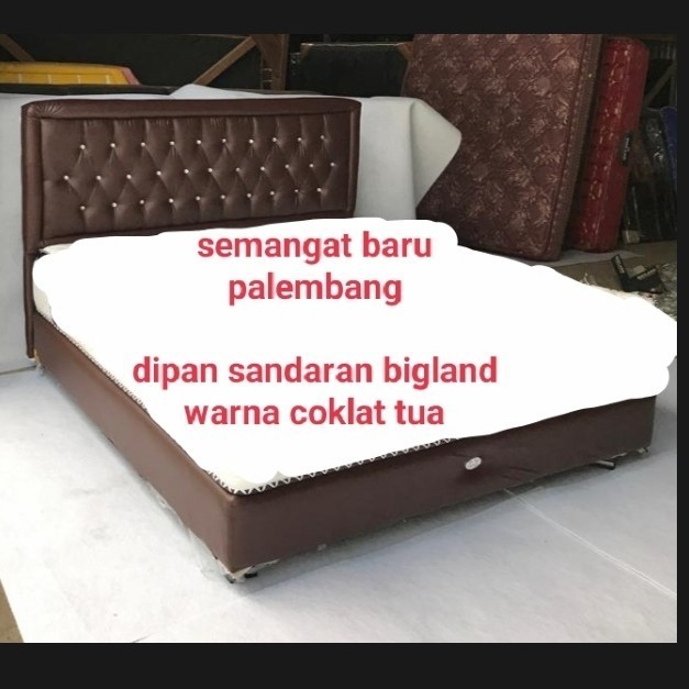 (:(:(:(] Springbed Bigland Double Plushtop Platinum Set Asli Bigland 180*200