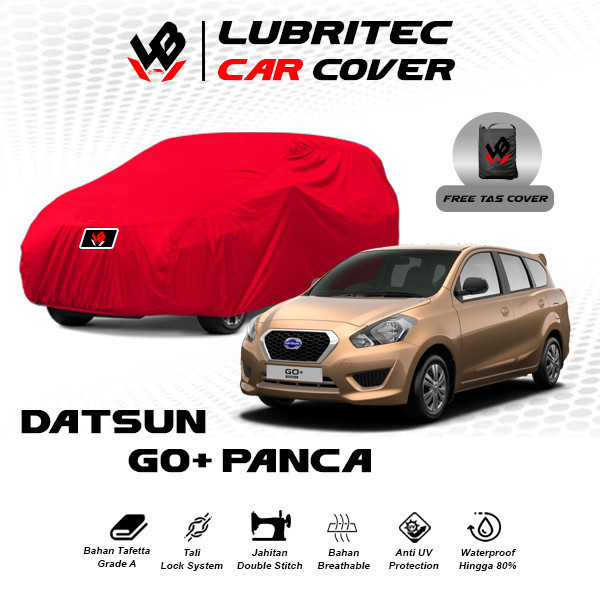 Body Cover Mobil Datsun Go Plus Panca / Sarung Mobil Datsun Go 3 Baris / Selimut Mobil Datsun Go+ Pa