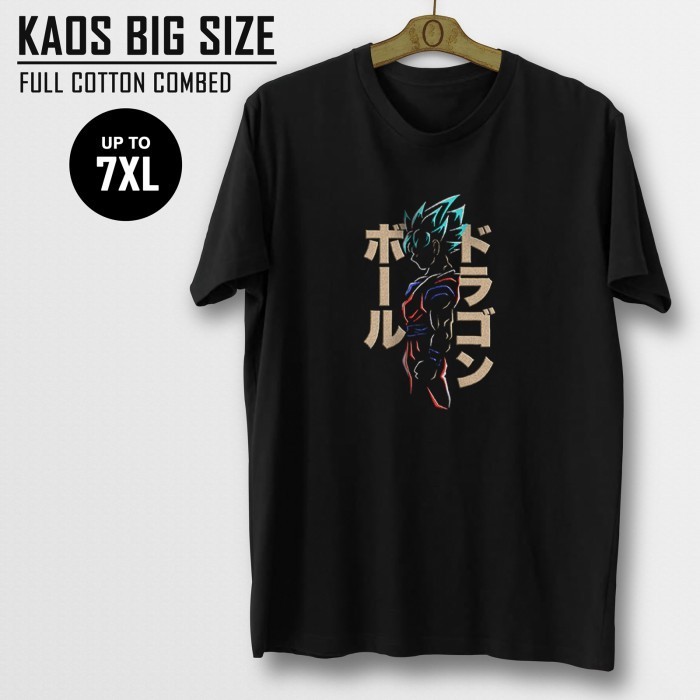 Kaos Pria Jumbo Big Size Xxxl Kaus Oversize Cowok Distro Anime Keren