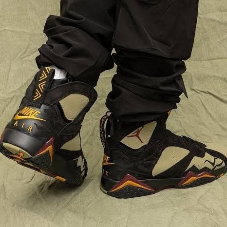 Nike Air Jordan 7 Retro Black Olive Original 100% Kanuhariss