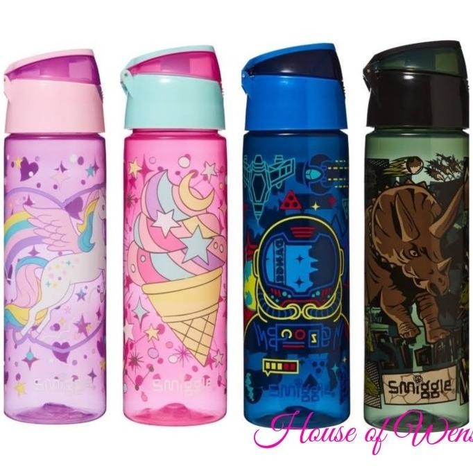 Trend Smiggle Beyond Flip Lid Drink Bottle Original - Botol Minum Smiggle Terbaik