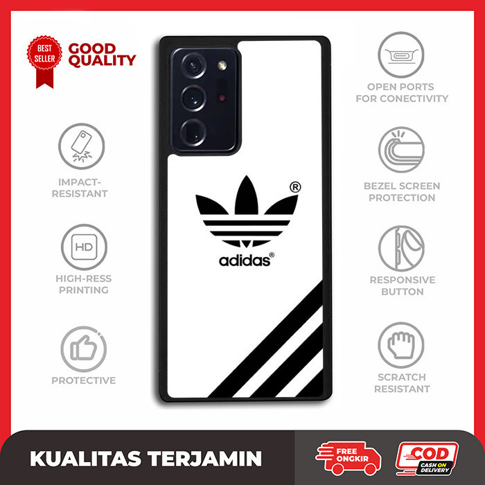 Casing Case Custom Samsung Note 20 10 9 8 7 5 Ultra Plus FE Adidas AE2939 Hardcase S5