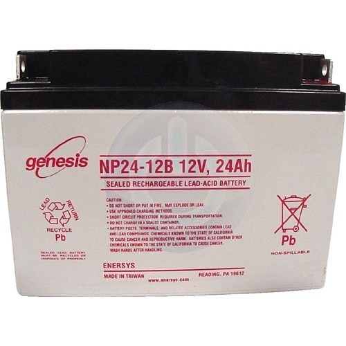 24 Ah 12V Sealed Acid/Vrla Genesis Battery