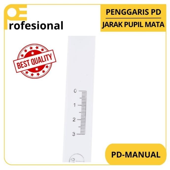 

PENGGARIS PD 1PC PENGUKUR JARAK PUPIL MATA (PD-Manual)