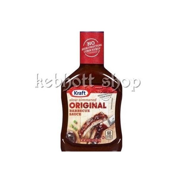 

Kraft Original Bbq Barbeque Sauce 510 Gr