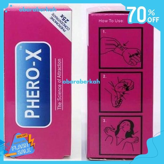 PHERO X ORIGINAL 100% PARFUME PHEROMONE PEMIKAT PRIA SUPER AMPUH 