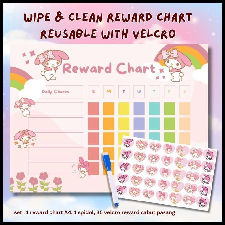 

TERBARU REWARD CHART WEEKLY PLANNER TABEL REWARD ANAK JADWAL PELAJARAN !
