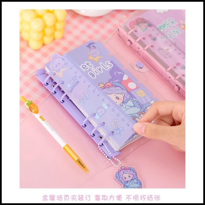 

GRATIS ONGKIR G012 | 1 SET DIARY KOREAN CUTE GIRL | PLANNER BOOK | NOTEBOOK !!!!!