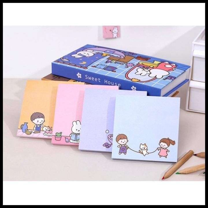 

TERMURAH B104 | 1 SET BOX MEMO PAD | STICKY NOTE | JOURNAL KIT | SCRAPBOOK !