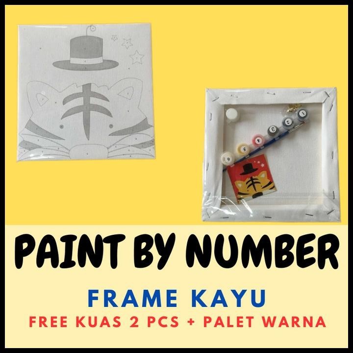 

BEST DEAL PAINT BY NUMBER KANVAS LUKIS CANVAS DIY PAINTING ST0025 !