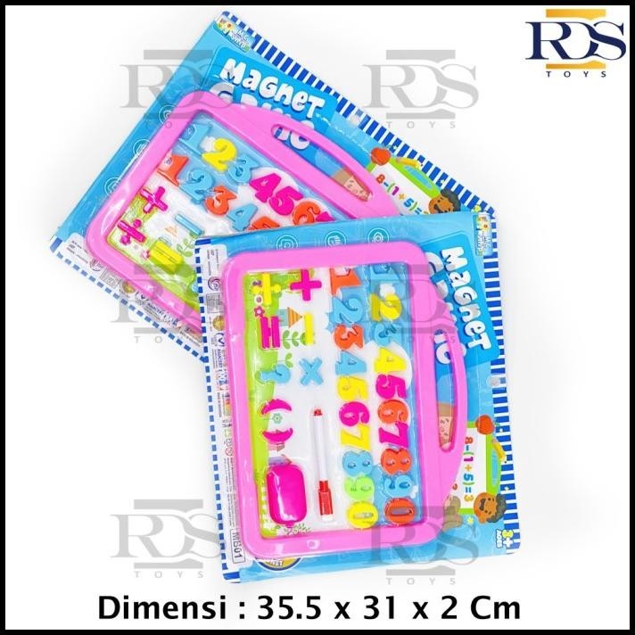

DISKON MAINAN EDUKASI PAPAN TULIS MAGNET WHITEBOARD ANGKA DAN SPIDOL - MB01 !!!