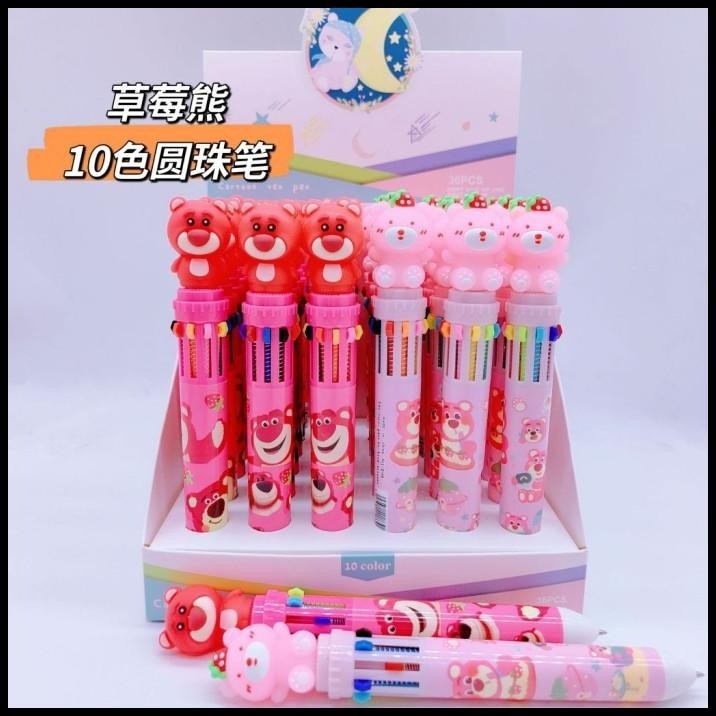 

HOT DEAL PULPEN 10 WARNA SANRIO - ASTRONOT - LOTSO - BANGTAN BOY BOLPEN MEKANIK !!!
