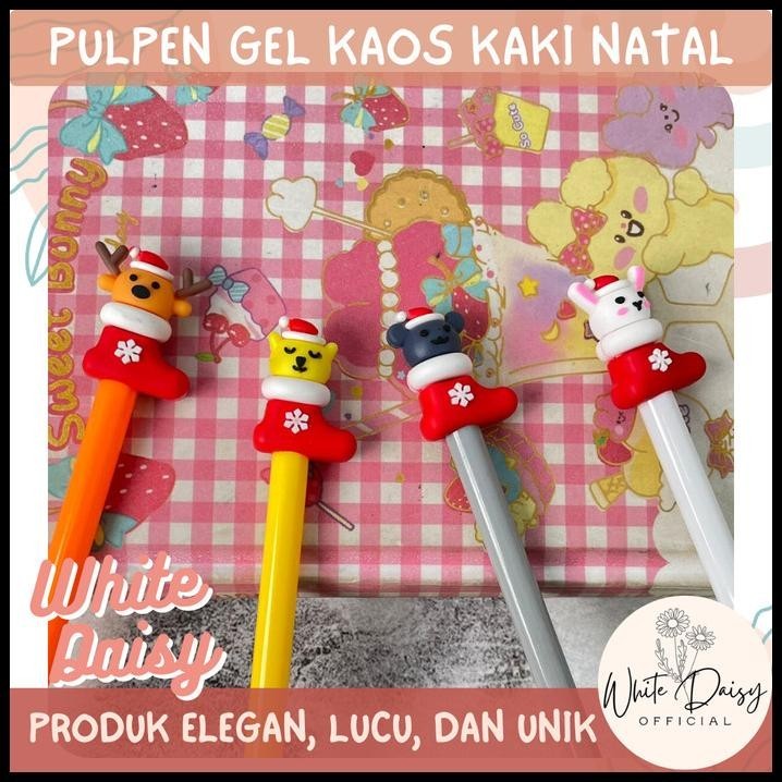 

TERBARU PULPEN GEL KAOS KAKI NATAL PREMIUM CHRISTMAS SOCK PEN LUCU IMUT UNIK