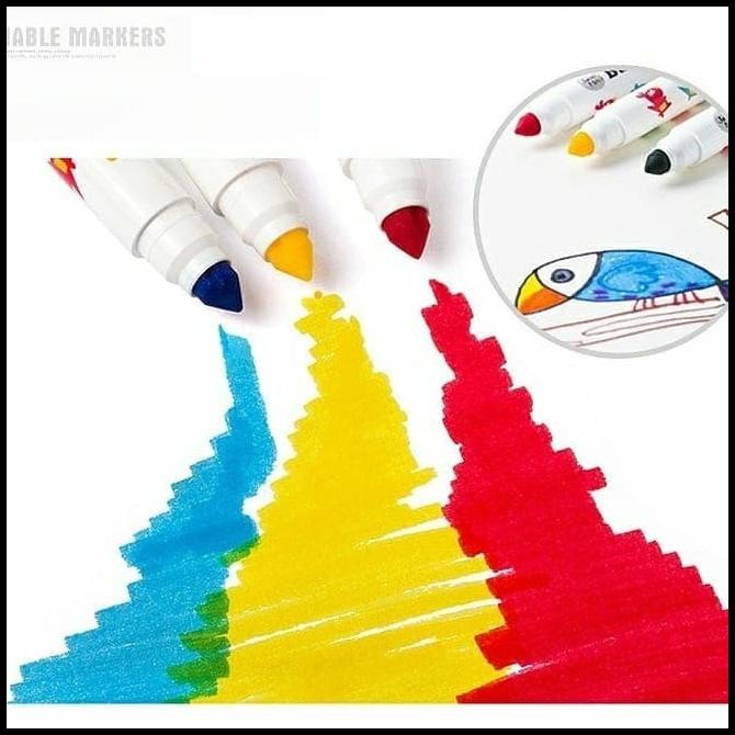 

BEST DEAL JOAN MIRO BABYROO WASHABLE MARKER 12 COLOR SPIDOL WARNA SPIDOL ANAK !!!!!!!