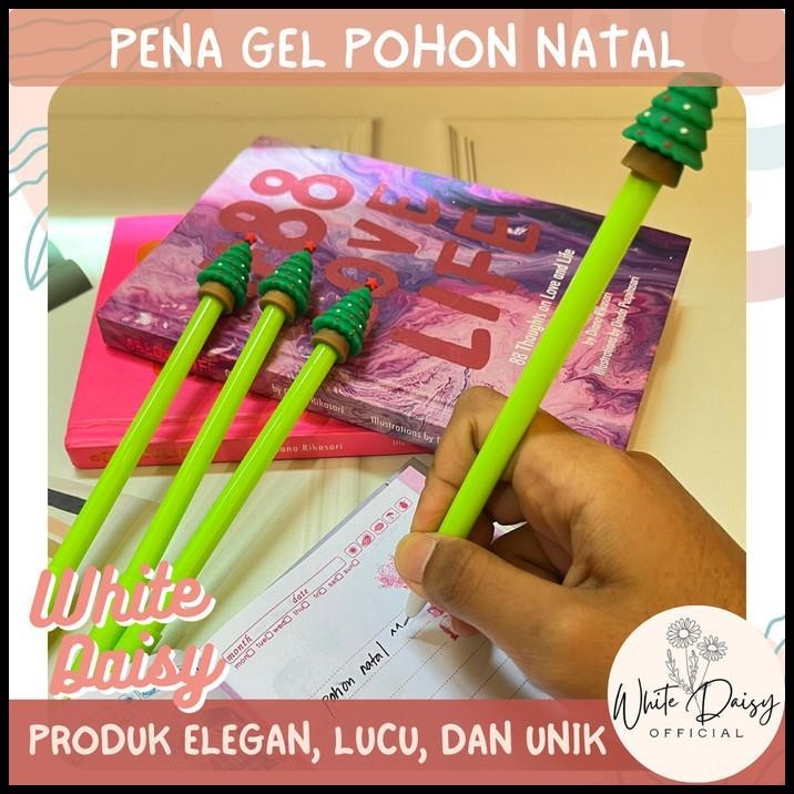 

HOT DEAL PENA GEL POHON NATAL PREMIUM CHRISTMAS TREE PEN PULPEN SATUAN LUSINAN !!!!!!