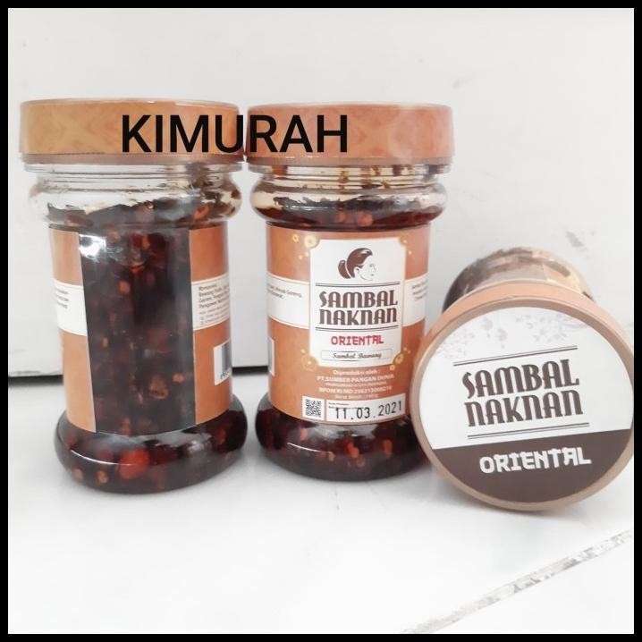 

HOT DEAL SAMBAL BAWANG NAKNAN ORIENTAL CHILI OIL SAMBAL KOREA JEPANG CHINA !!!!