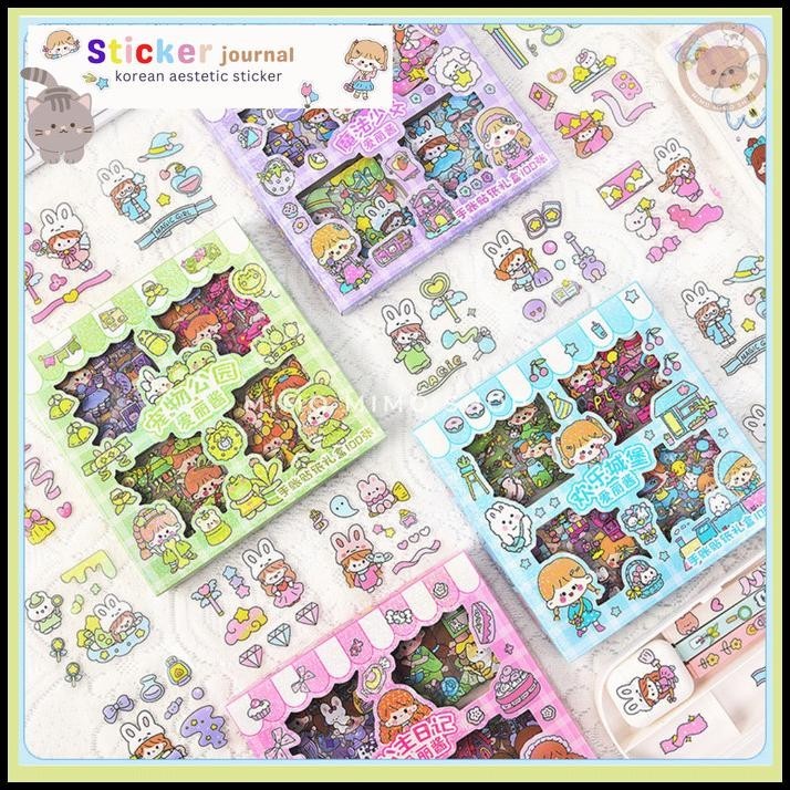 

GRATIS ONGKIR STICKER BOX 2D WATERPROOF ISI 100 LEMBAR KARTOON KOREA LUCU AESTHETIC !!!!!