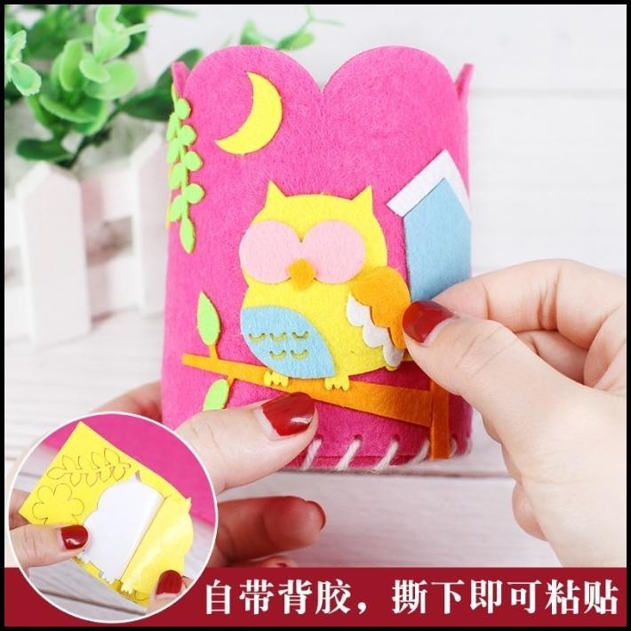 

TERBARU DIY TEMPAT PENSIL FLANEL / MAINAN EDUKASI ANAK MERAKIT TEMPAT PENSIL/