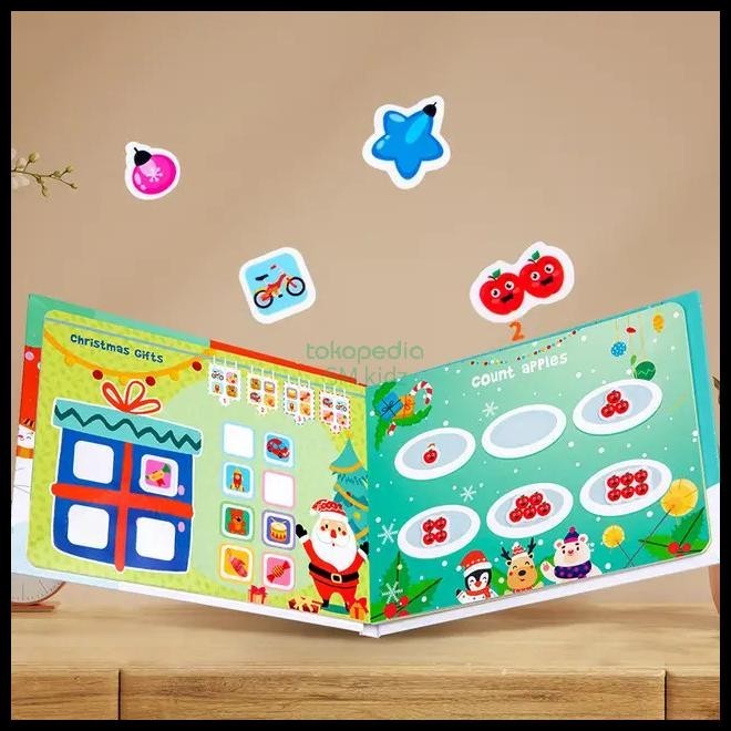 

GRATIS ONGKIR CHRISTMAS STICKER BOOK/KADO NATAL ANAK