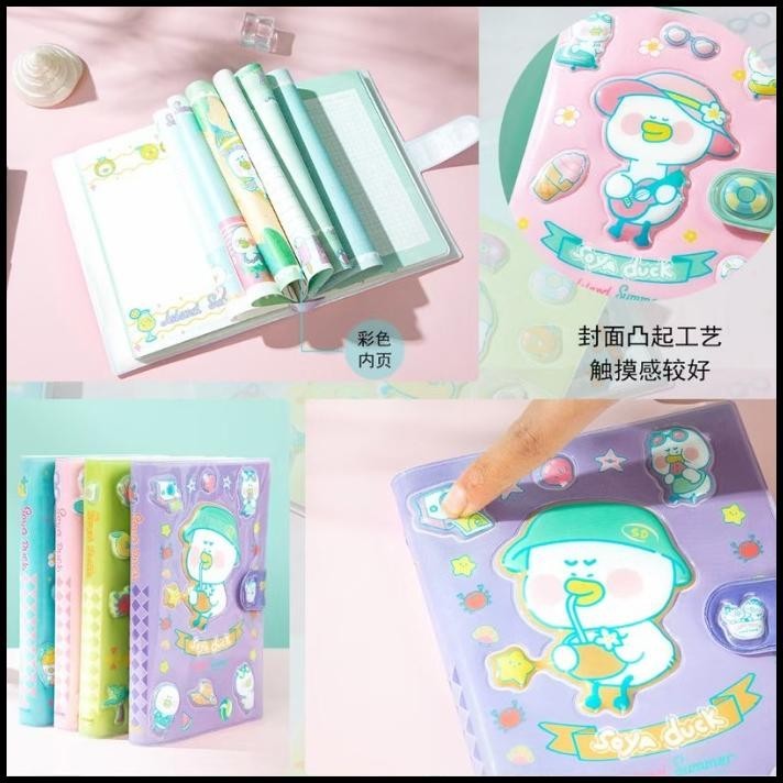 

HOT DEAL NOTEBOOK KANCING SOYA DUCK/ BUKU DIARY JURNAL BUKU CATATAN - 6353