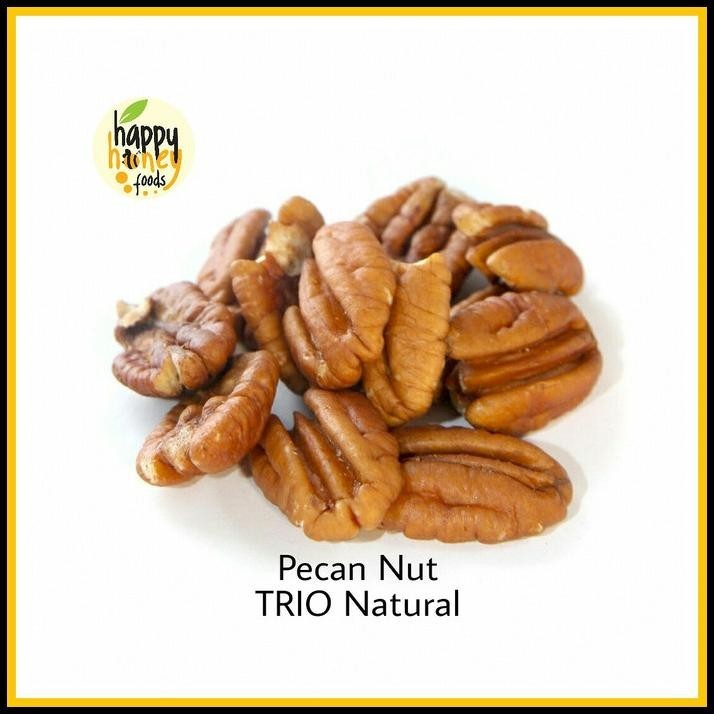 

TERMURAH TRIO NATURAL PECAN NUTS KACANG 900G !