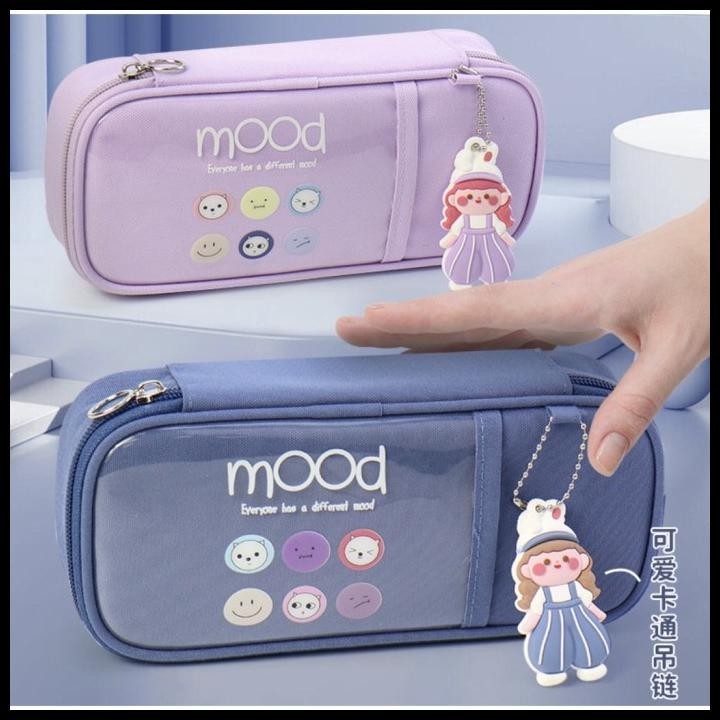 

TERMURAH KOREAN STYLE PECIL BOX ORGANIZER BAG KOTAK PENSIL LUCU MUAT BANYAK !!!!