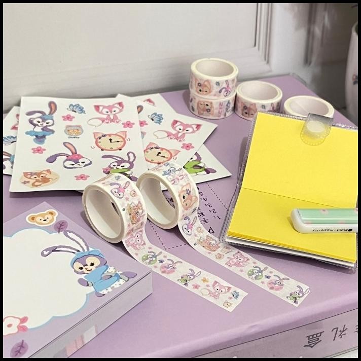 

DISKON PAKET JURNAL 7 IN 1 DUFFY CAT LUCU CUTE WARNA UNGU FANCY FAVORIT ANAK
