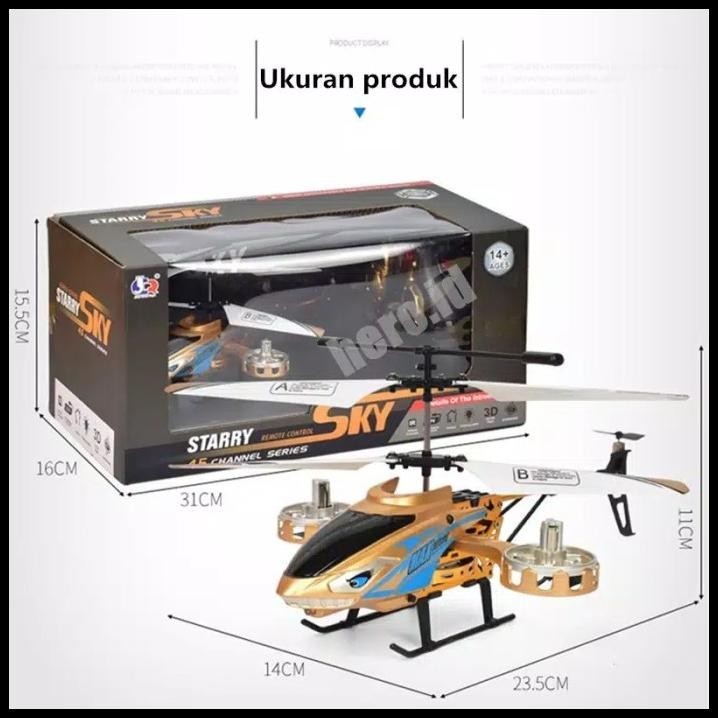 HOT DEAL HELICOPTER REMOTE CONTROL 4,5CH HELI RC 4.5CH PESAWAT TEMPUR