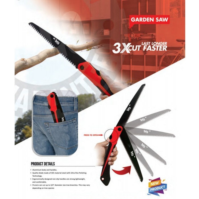GARDEN SAW / GERGAJI DAHAN LIPAT TOHO