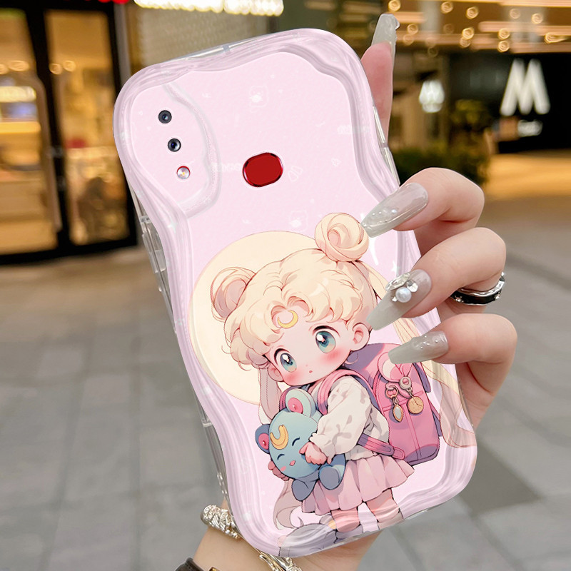 Casing Hp Samsung Galaxy A10s M01s Case casing tas promosi gadis pola HP ponsel trendi baru Kesing l
