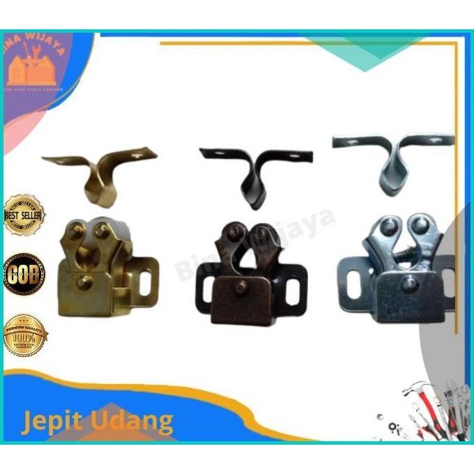 CAPIT UDANG JEPIT LEMARI-GANJALAN PENJEPIT PINTU LEMARI-KUNCI LEMARI 1