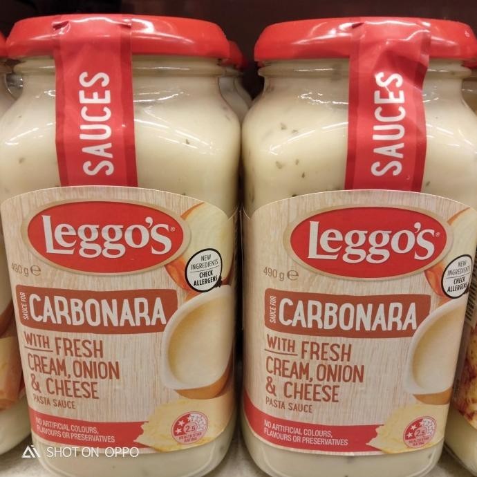 

carbonara sauce leggos 490 gr WLS