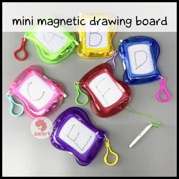 

TERBARU SHUKAKU MINI MAGNETIC DRAWING BOARD | PLASTIC COLORFUL MAGNET PAINTING !!!