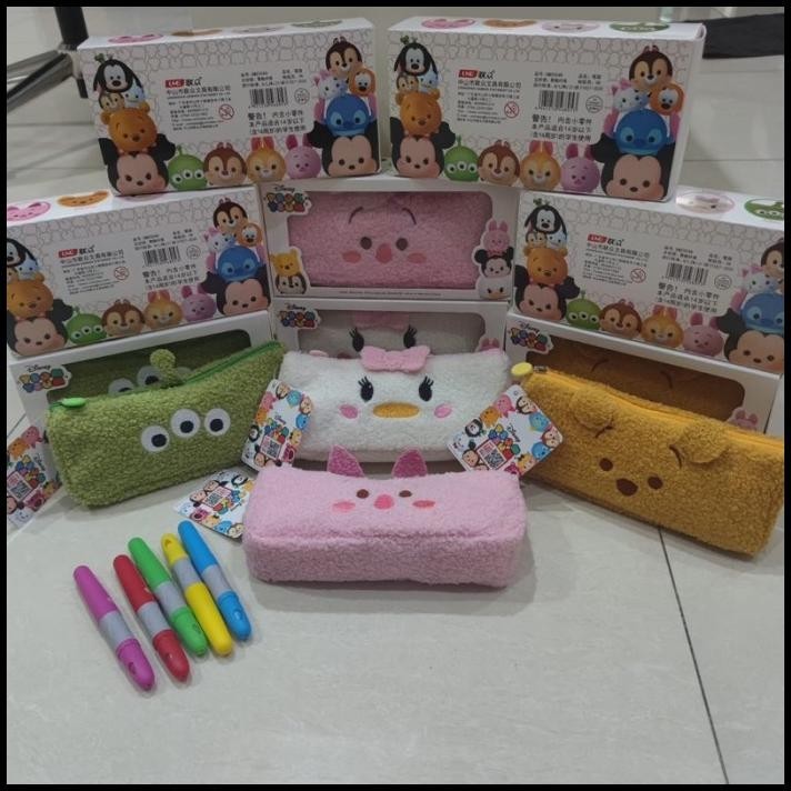

TERBARU DISNEY TSUM PENCIL BOX KOTAK PENSIL TEMPAT PENSIL STATIONARY BOX DISNE !!!!!!!