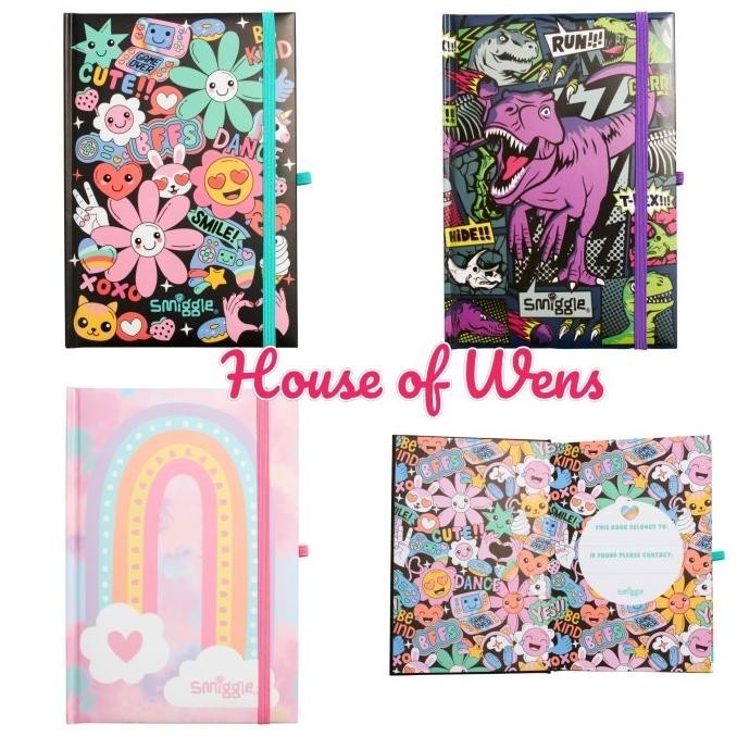 

Sale Now Smiggle Bright Side A5 Notebook Original - Buku Catatan Smiggle Original