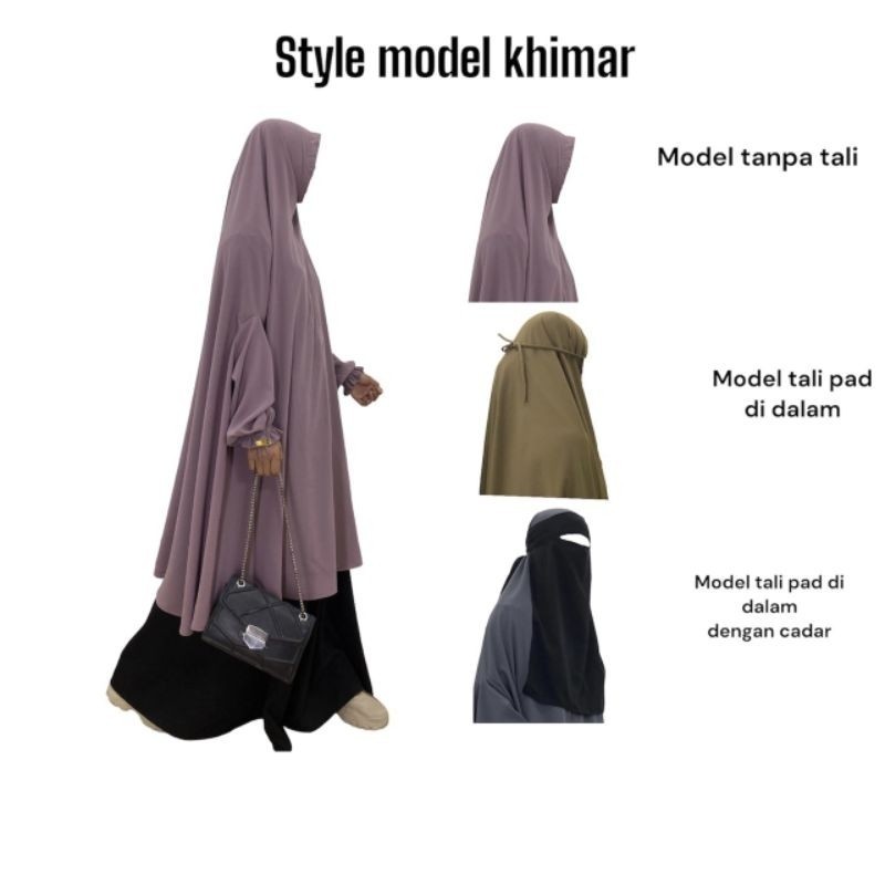 VWS KHIMAR TANGAN SET KHIMAR TANGAN SET SIRWAL AKHWAT KHIMAR LENGAN UVD