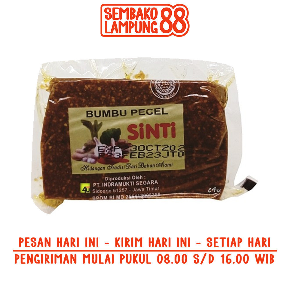

Bumbu Pecel Sinti 100 Gr | Sembako Lampung 88