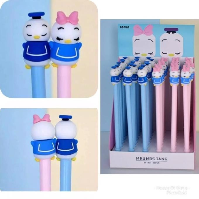 

New Pen Gel Daisy And Donald - Pulpen Gel Daisy Dan Donald Duck Berkualitas