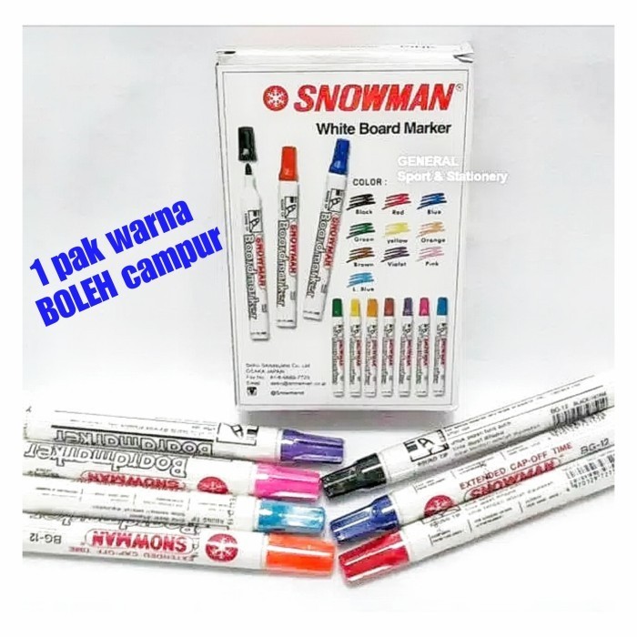 

Andma Spidol Whiteboard (1 Pak)