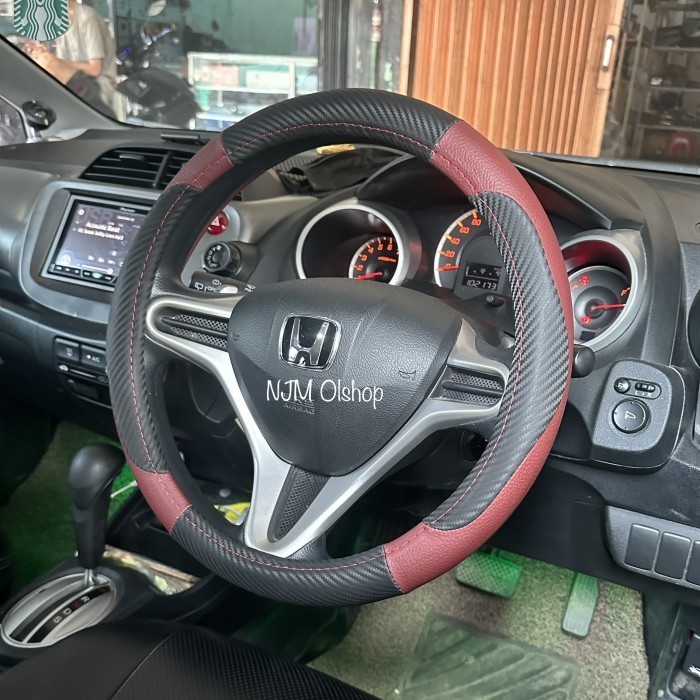 Sarung stir mobil fortuner - fortuner VRZ / cover stir pajero sport
