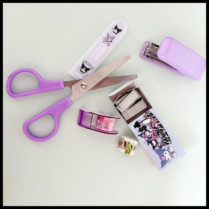 

TERBARU GUNTING SET ALAT TULIS ANAK 5 IN 1 SANRIO ATK PERLENGKAPAN SEKOLAH !!!!!