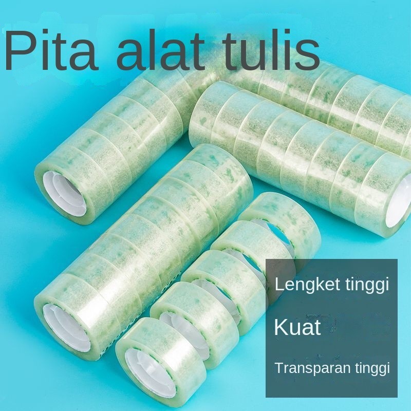 

Pita Perekat Alat Tulis Transparan, Pita Plastik Laminating Kecil Ukuran Kecil