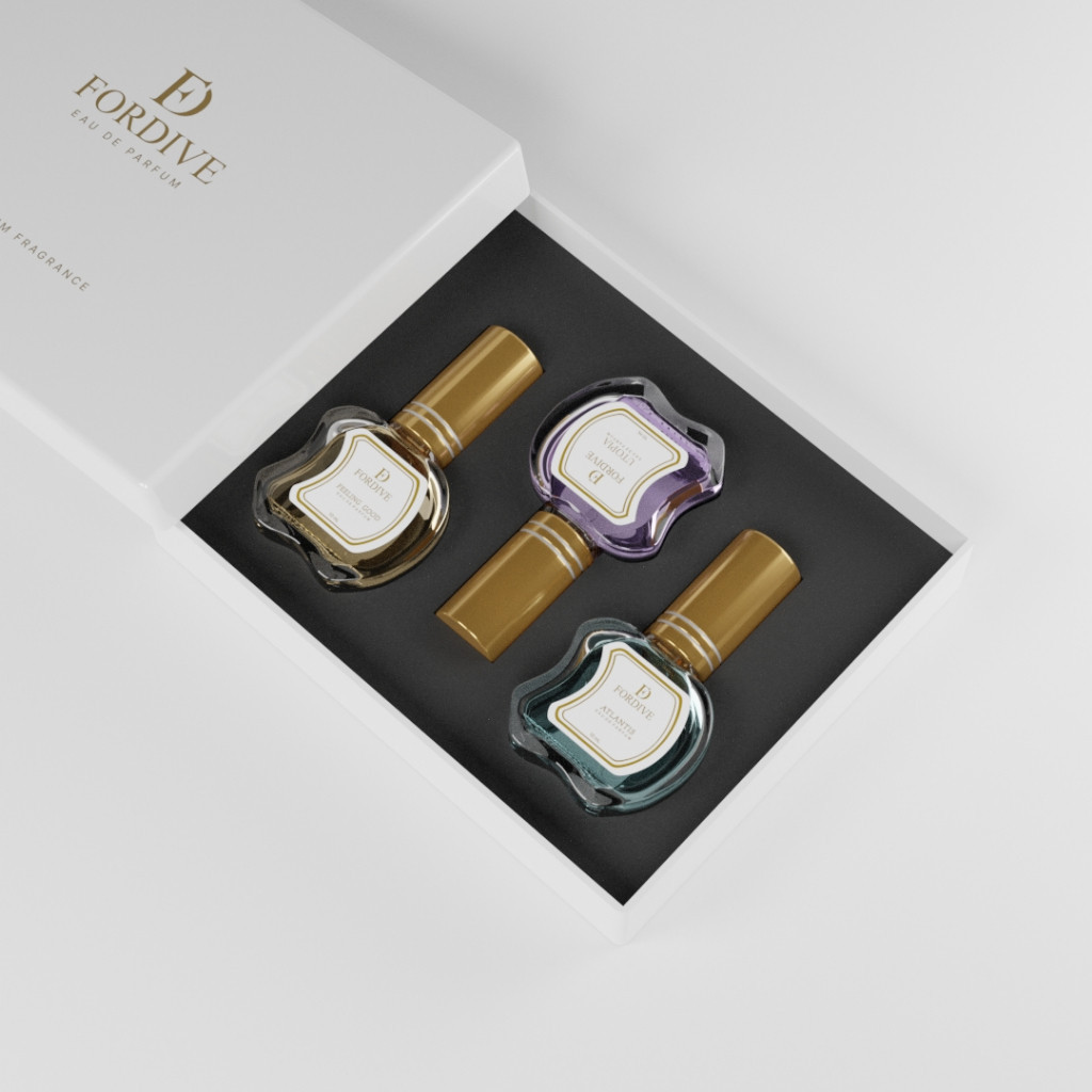 PARFUME PREMIUM l UNISEX l Fordive Original EDP Parfum Wanita, Unisex 10ML (3varian)