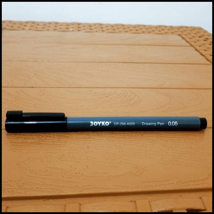 

HOT DEAL PULPEN DRAWING PEN JOYKO UKURAN 0.05 MM (WARNA HITAM) DP-298-A005 WATERPROOF PIGMENT INK !!!!!