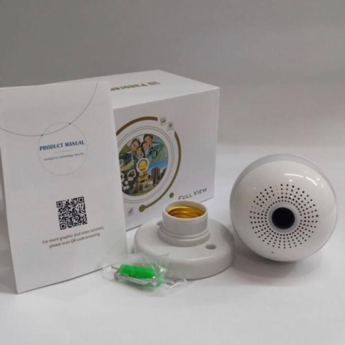 Cctv Bohlam Lampu Camera Cctv Wifi Wireless Ip Kamera V380 Bohlam Wifi