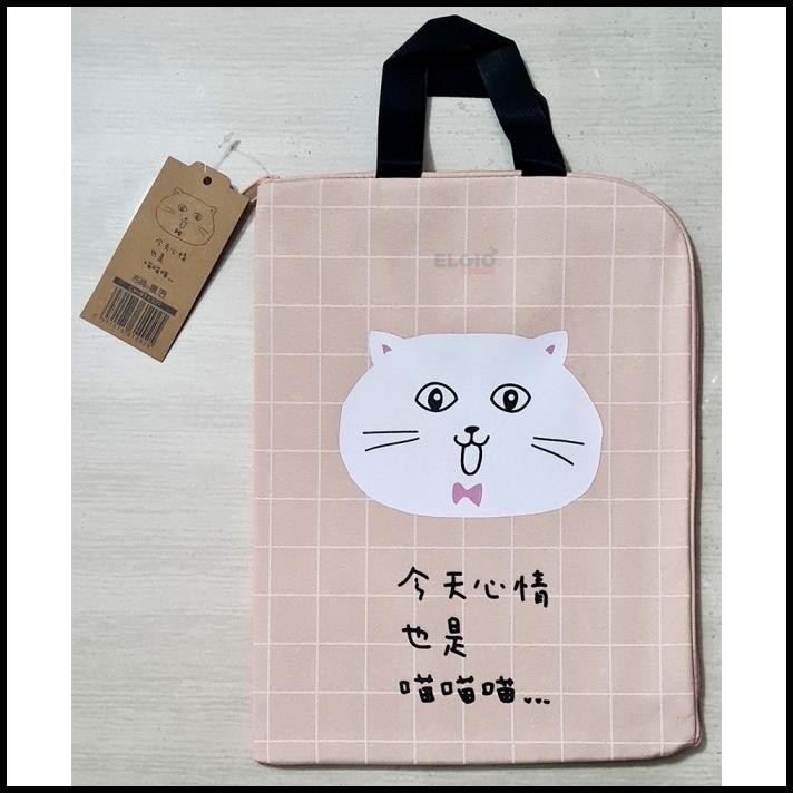 

HOT DEAL TAS MAP GAMBAR KUCING LUCU DOCUMENT HOLDER MERAH MUDA !!!!