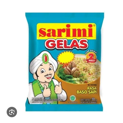 

Sarimi Gelas Baso Sapi Original