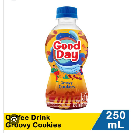 

Good Day Groovy Cookies Coffe Botol Original