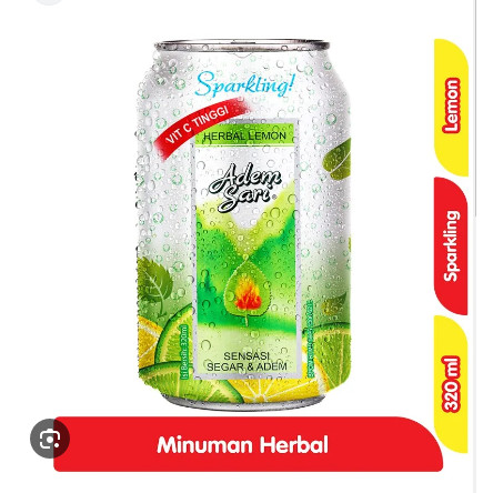 

Adem Sari Sparkling Herbal Lemon Kaleng Original