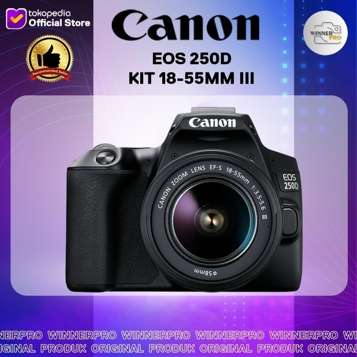 Canon Eos 250D Kit 18-55Mm Stm
